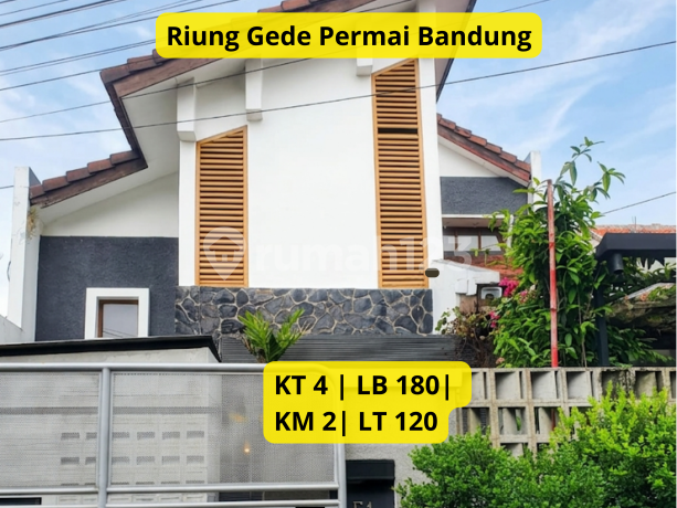 Rumah Cantik 2 Lantai Riung Gede Permai, Cisaranten