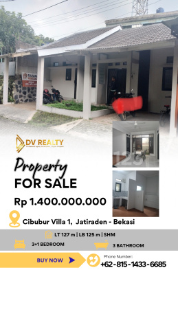 Dijual Rumah Siap Huni Cibubur Villa 1 Dijual Rumah Siap Huni Cibubur Villa 1