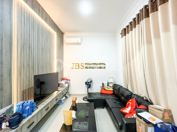 Rumah Hook Full Furnished Komplek Citraland Gama City Cluster Grenadines