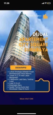 Apartemen City Square Margorejo Apartemen City Square Margorejo