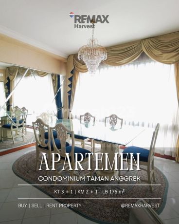 Condominium Taman Anggrek 3 Kamar - 2 Unit Jadi 1 - View Kolam Renang - Tower 4 Condominium Taman Anggrek 3 Kamar - 2 Unit Jadi 1 - View Kolam Renang - Tower 4