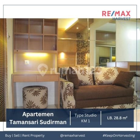 Dijual Super Murah !! Apartemen Tamansari Sudirman Type Studio - Lantai Tinggi View Cakep Dijual Super Murah !! Apartemen Tamansari Sudirman Type Studio - Lantai Tinggi View Cakep