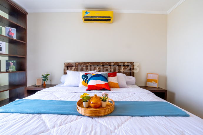 Disewakan Apartemen The Boulevard Siap Huni – Tipe 1 BR Furnished – Kawasan Segitiga Emas, Dekat Stasiun Gambir, Tanah Abang, Monas