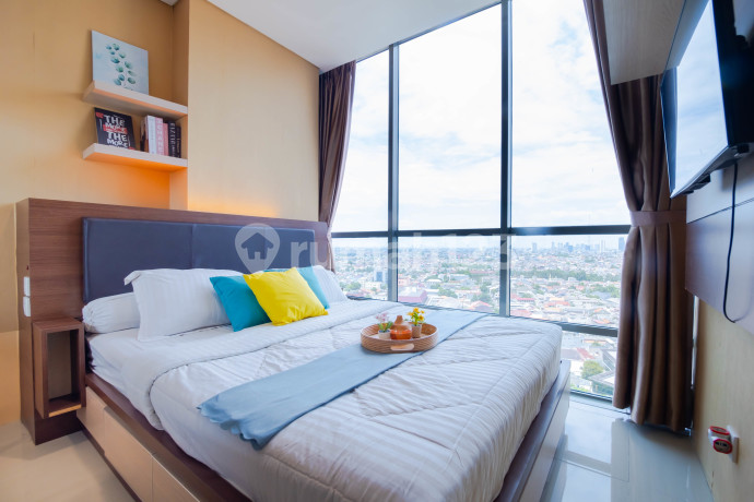 Sewa Apartemen 2BR GP Plaza Slipi, Full Furnished – Lokasi Strategis, Palmerah, Istora Senayan, Monas, Grogol, RS Harapan Kita