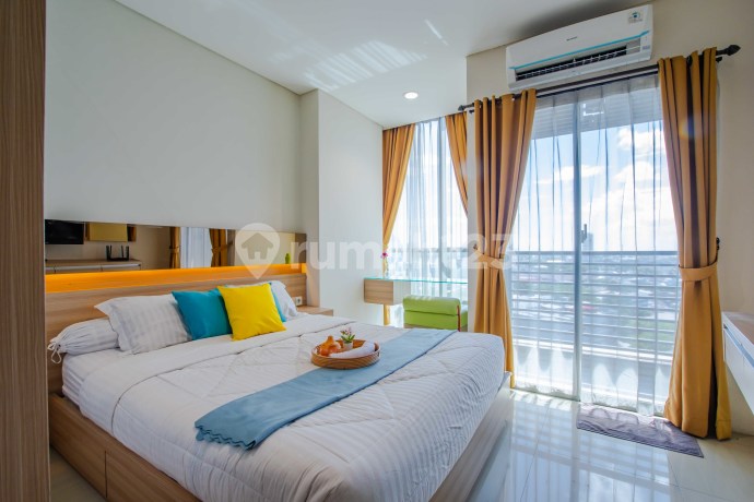 Sewa Apartemen GP Plaza Studio Minimalis Full Furnished - Lokasi Strategis Dekat Slipi, Palmerah, Senayan,