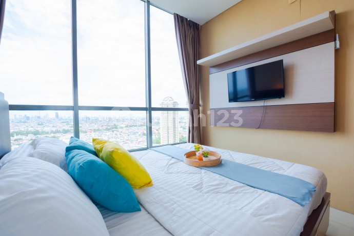 Sewa Apartemen GP Plaza Tipe Dekat Senayan, Dipo Tower, Kampus Binus, Stasiun Palmerah, RS Pelni – Palmerah, Jakarta Pusat – 2 BR Full Furnished