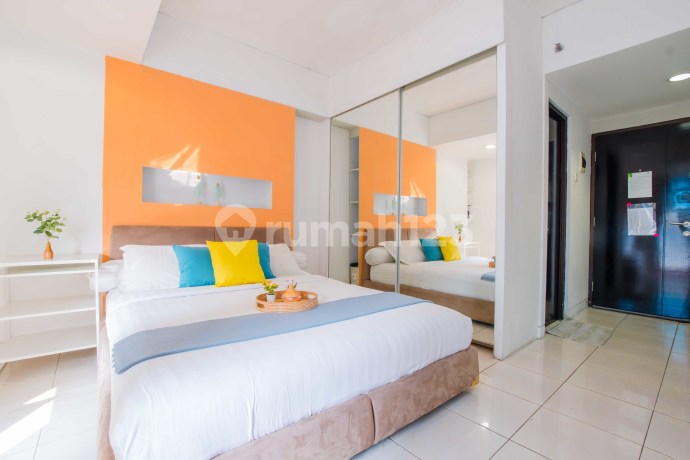 Studio Apartment for Rent - Fully Furnished Tamansari Sudirman Apartment - WTC, Sudirman, Semanggi, Benhil Area