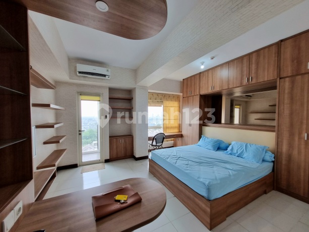 1 Menit Ke Umn University! 1 Bedroom Scientia Residence Summarecon Serpong Apartment View City