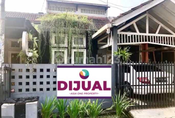 Rumah Asri Siap Huni Bebas Banjir, Di Komplek Deppen Cibubur, Dekat Lrt Harjamukti.