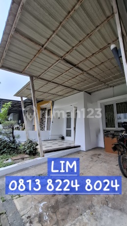 For Sale Nice House Cheap Ready to Live Light Steel Frame Legenda Wisata Cibubur Bogor