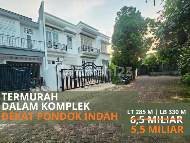 New House in Complex Price Drop Rempoa 8 Minutes from Pondok Indah Mall, East Ciputat Tangerang