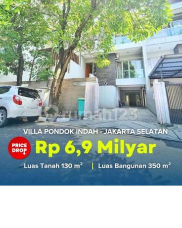 ( Rumah Mewah Minimalis 3 lantai ) Villa Pondok Indah Kebayoran Lama Jakarta Selatan
