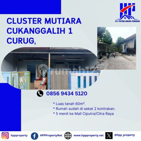 Di Cluster Mutiara Cukanggalih 1 - Curug, Tangerang