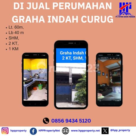 Di Jual Perumahan Graha Indah Curug