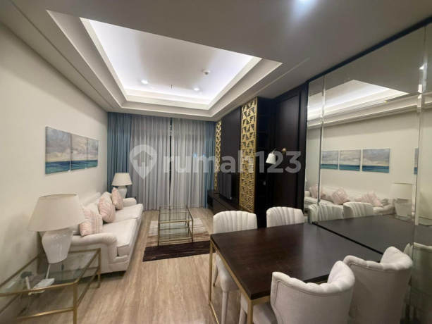 Ready For Rent Spacious 2Br Apartment With Bathtub - South Hills Kuningan, Prime Location!