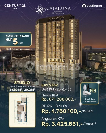 Cataluna Apartment at Citraland City Losari Makassar