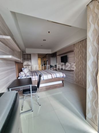 For Sale ! Studio Apartment Fully Furnished!! Pinnacle Apartment / Louis Keinne Pandanaran Semarang, Apartment Di Segitiga Emas Semarang! Dekat Rs.kariadi !interior Bagus Dan Efisien ! Good Invest! Mudah Disewakan!