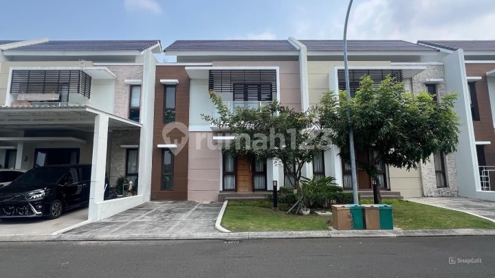 Dijual Rumah Hadap Danau Burgundy Residence 8X13 Summarecon Bekasi