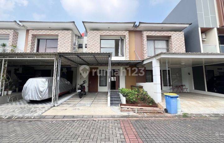Rumah Bagus Murah Hadap Taman Premier Serenity Agus Salim Bekasi