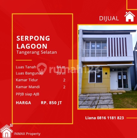Dijual Cluster Flaminggo Serpong Lagoon, Serpong Tangerang Selatan