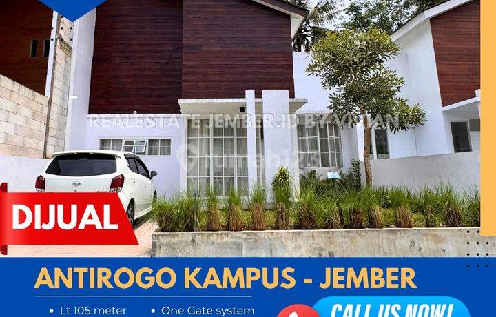 Rumah Siap Huni Di Villa Bougenville Indah Dekat Kampus Jember