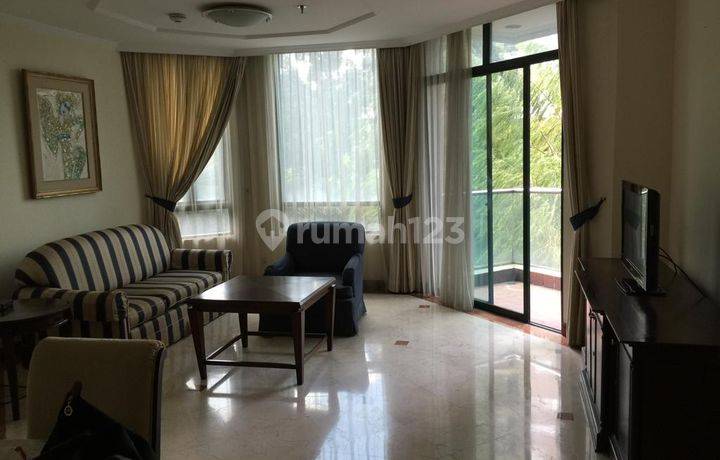 Apartemen 2br Dengan Balkon di Permata Gandaria, Kebayoran Baru