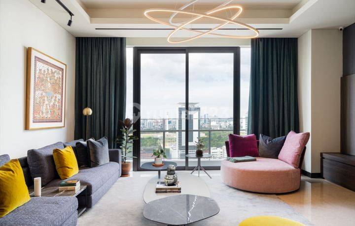 Apartement The Pakubuwono Menteng 3 BR Furnished Bagus