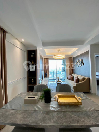 Murah Condo Grand Madison 3Br+1 (118 M²) Full Furnished Interior Lantai Tinggi City View - 3.3M, Central Park, Jakarta Barat