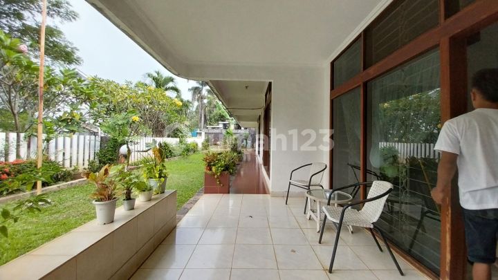 For Sale in Block A Cinere, Large Plot. Green, facing Park.