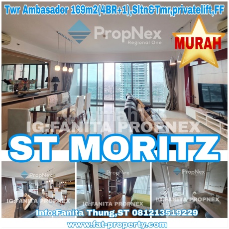 Cheap! Fully Furnished Luxury! Quick Sale Apartment St Moritz Tower Ambassador, Most Strategic in the Heart of Lippomal Puri. Cheap! Fully Furnished Luxury! Quick Sale Apartment St Moritz Tower Ambassador, Most Strategic in the Heart of Lippomal Puri.