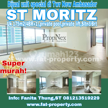 Super Murah Apartment St Moritz Tower Terlengkap New Ambasador.