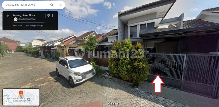 Rumah Sukun Pondok Indah Bandungrejosari Malang Kota Dijual Cepat