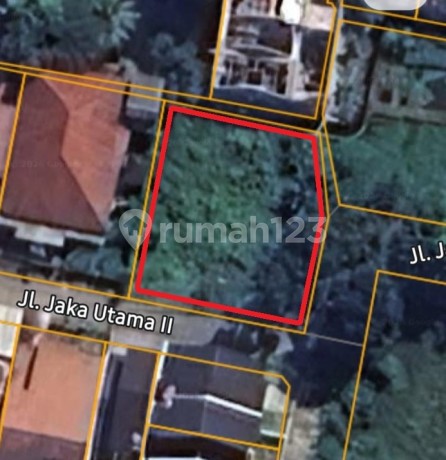 Tanah Hook SHM 445 M², Selatan, Jl. Jaka Utama Ii, Kujangsari #