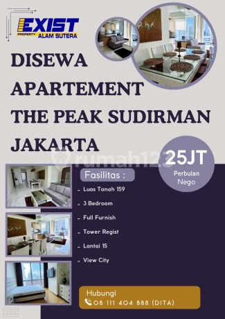 Disewa Apartement The Peak Sudirman Jakarta Disewa Apartement The Peak Sudirman Jakarta