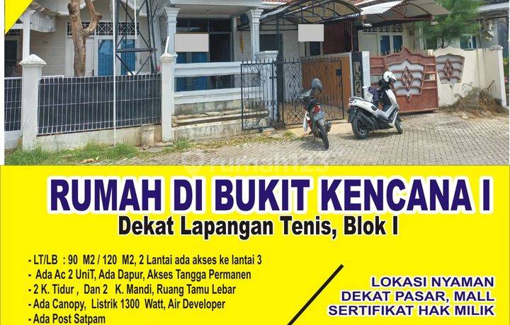 Rumah Dalam Komplek Perum Bukit Kencana Siap Pakai