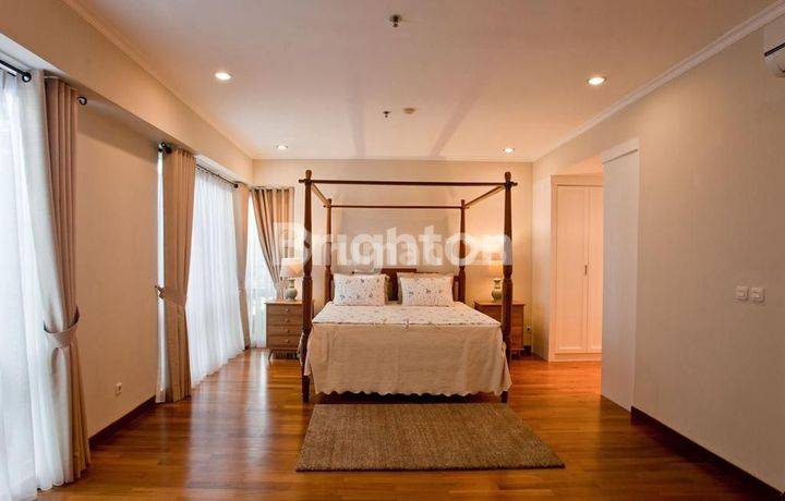 APARTMENT MEWAH FULL FURNISHED PRIVATE GARDEN LANGKA SIAP HUNI PURI CASABLANCA APARTMENT
