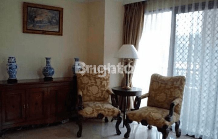 APARTMENT FURNISHED 3 BR SIAP HUNI KAWASAN ELITE PONDOK INDAH GOLF APARTMENT JAKARTA SELATAN
