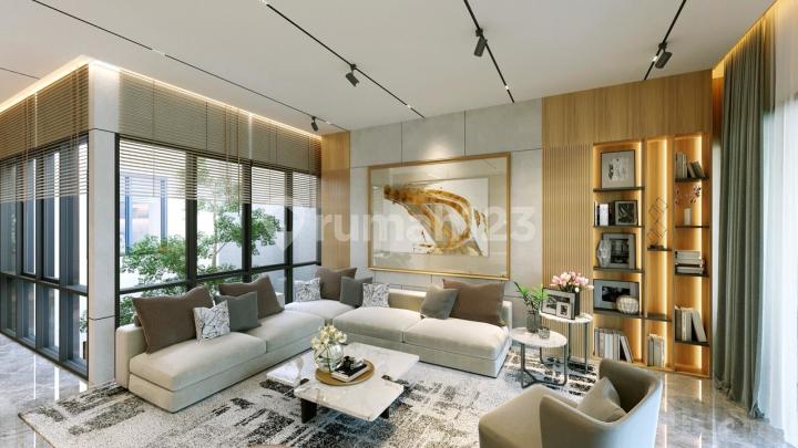Hunian Prestisius 3 Lantai New Cluster Aurelle Pondok Indah Town House Jakarta Selatan