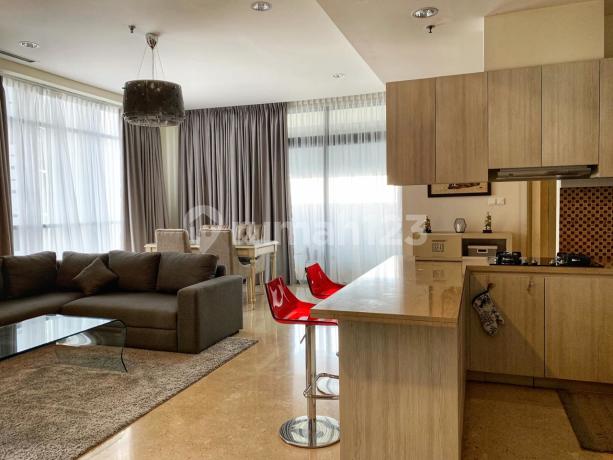 DIJUAL APARTEMEN SENOPATI SUITES SCBD 2 BEDROOMS BALKON 