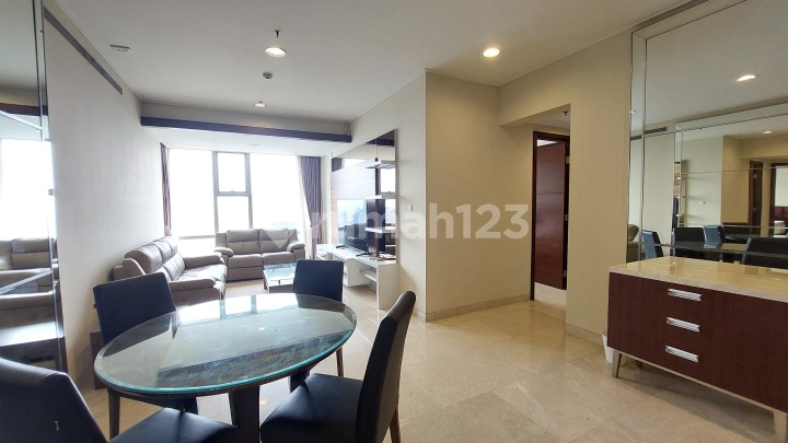 DISEWAKAN APARTEMEN ASCOTT MYHOME KUNINGAN JAKARTA SELATAN 2BR+STUDY