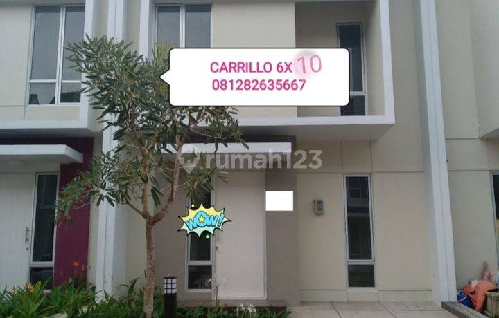 Jual Cepat Cluster Carrillo Residence Gading Serpong 