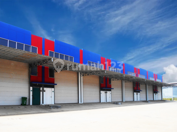 Gudang Tangerang Izin Industri Depan Akses Tol Kataraja Siap Pakai