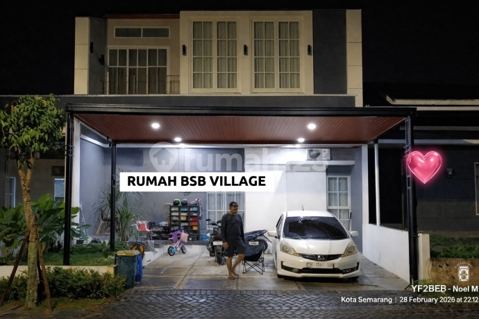 Rumah Dua Lantai Bsb Village Dijual Sampai Deal