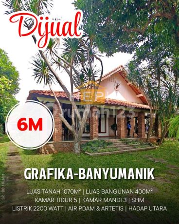 Rumah Nyaman di Grafika Banyumanik Semarang Atas Dijual Cepat