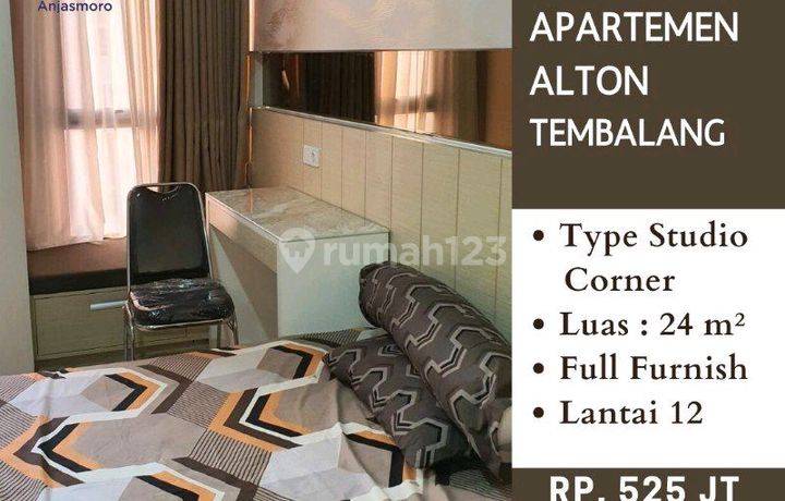 Apartemen Studio Siap Pakai Di Alton Apartemen