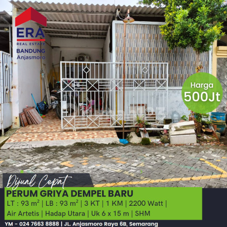 Dijual Rumah di Perumahan Griya Dempel Baru, Pedurungan Dijual Rumah di Perumahan Griya Dempel Baru, Pedurungan