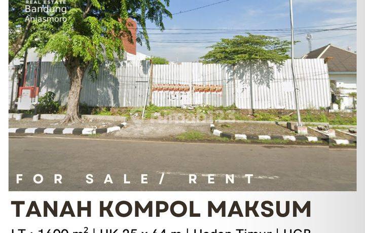 Dijual Tanah Di  di Kompol Maksum Dr. Cipto smg, Dr Cipto Mangunkusomo