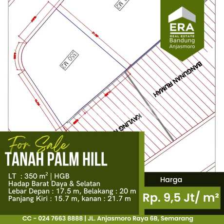Dijual Tanah Palm Hill Semarang Dijual Tanah Palm Hill Semarang