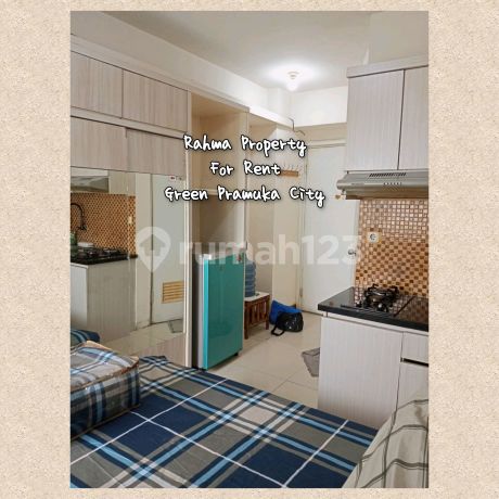 Unit Cozy, Studio Furnish Terawat Lt.rendah Gratis IPL Selama Sewa