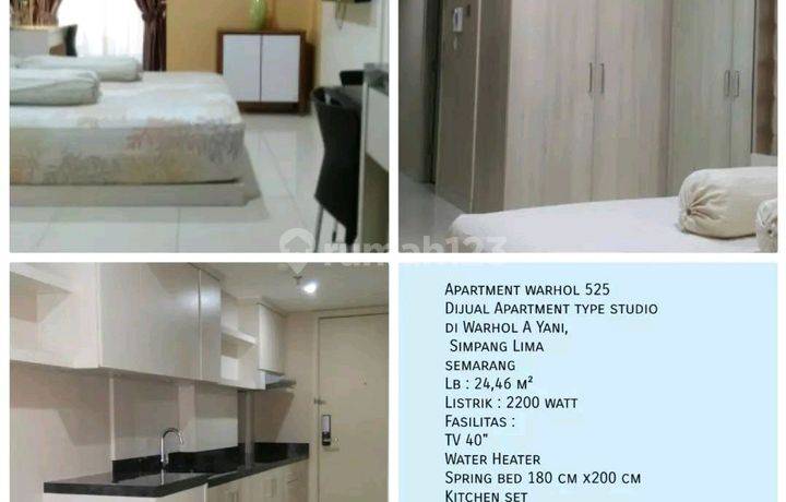 Jual apartemen warhol a yani simpang lima semarang Apartemen